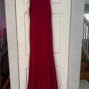 My Michelle Vibrant Red Maxi Dress sz1